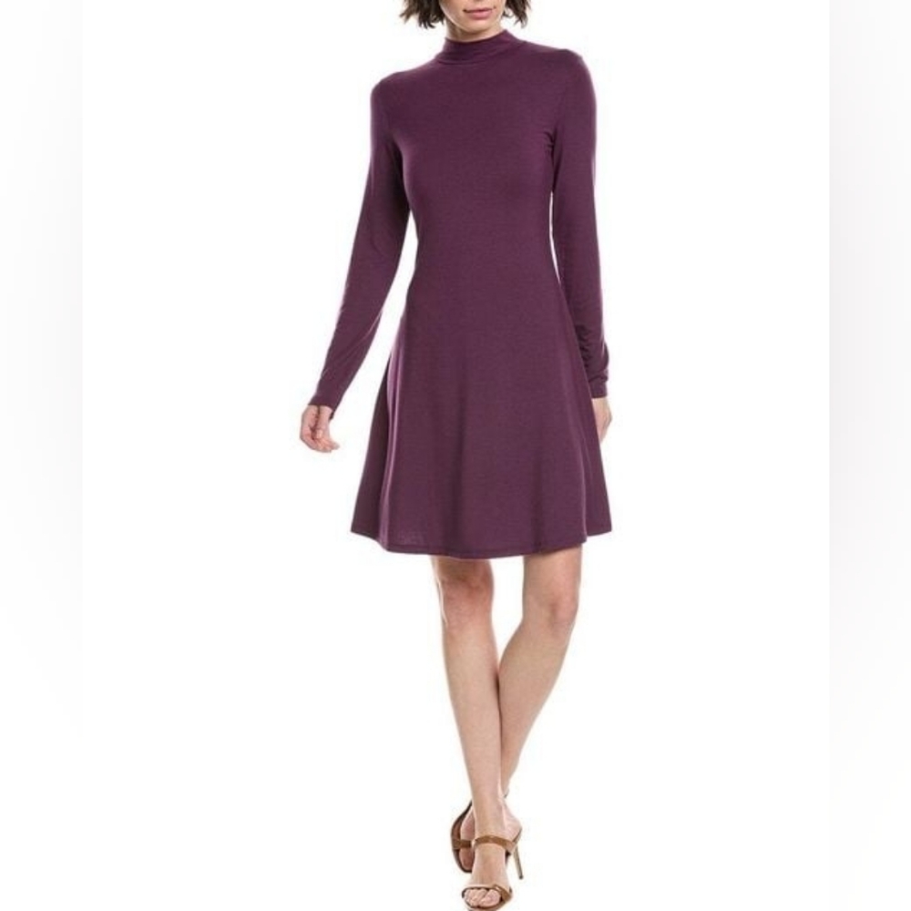 NEW VINCE | $225 Mock T-Shirt Dress